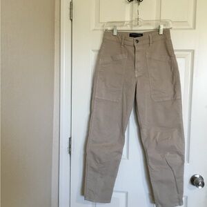 Veronica Beard Charlie Barrel Leg High rise size 27